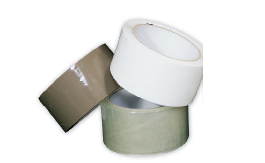 Průmyslové papírové a plastové lepicí pásky - transparentní, barevné, s bezpečnostním potiskem