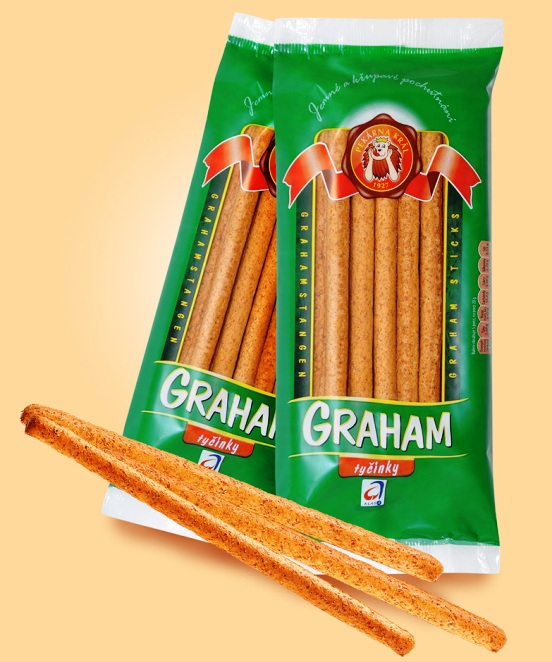 Grahamové tyčinky - mlsejte zdravě křupavé tyčinky, které chutnají každému!