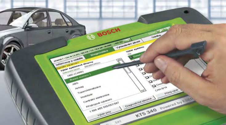 Prodej profesionální a spolehlivé autodiagnostiky Bosch pro servisy a autodílny