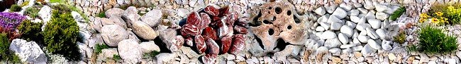 Prodej okrasných kamenů - kameny určené na skalky, zídky i do jezírek
