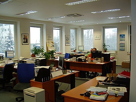 JUBEL spol. s r.o., administrativní budova, klimatizované kanceláře, pronájem