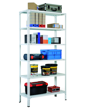 Manufacture of metal shelving racks screwless and screwed schelving systems, the Czech Republic