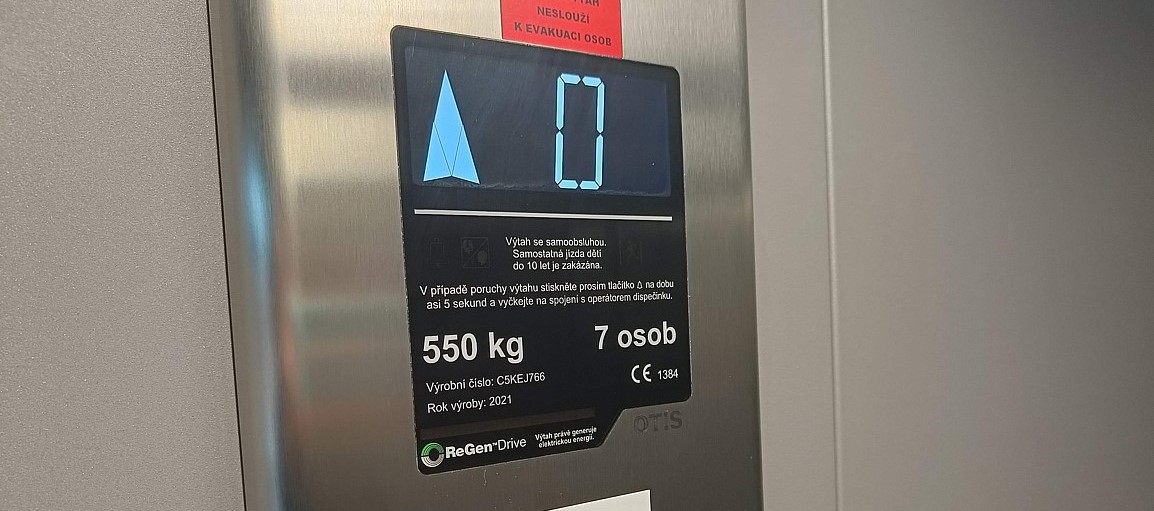 Modernizace výtahů CENOK - Ostrava, Karviná