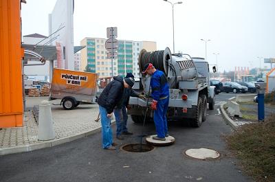 Vysokotlaké čištění kanalizace, odvoz fekálií ze septiků, žump, jímek, okres Teplice