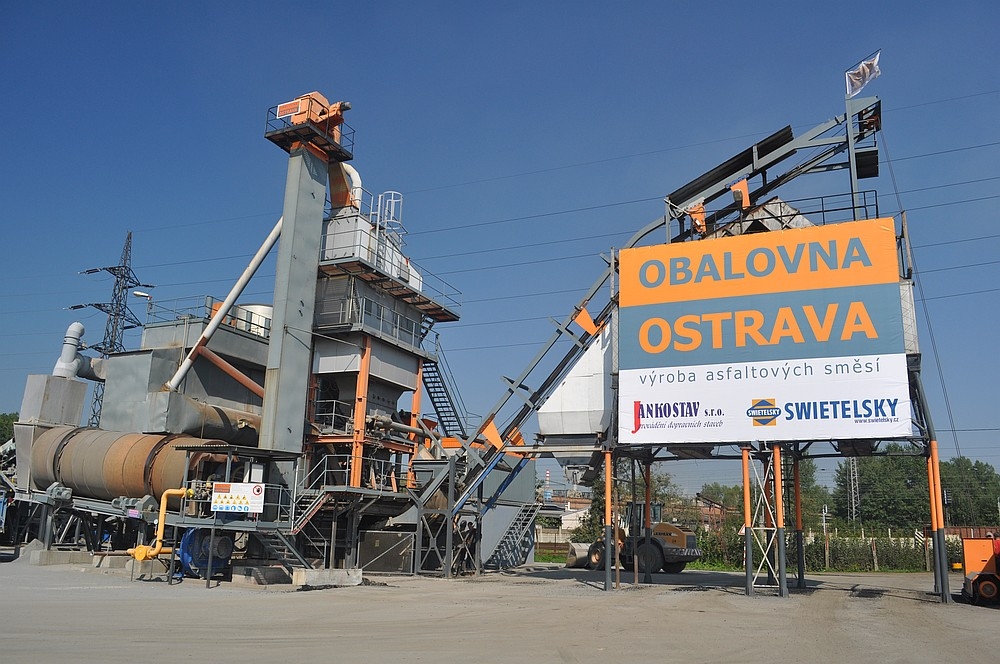 Výroba horkých asfaltových směsí Ostrava