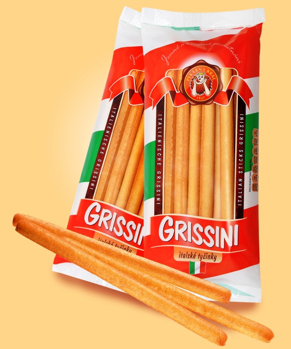 Jemné a křupavé tyčinky Grisinni - výroba italských tyčinek z tradičního kynutého těsta