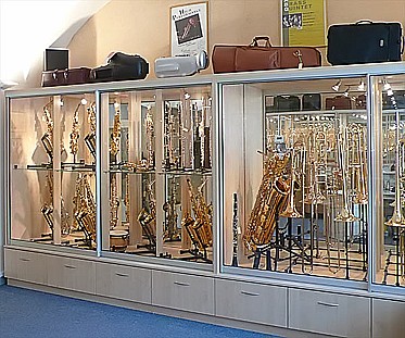 Dechové hudební nástroje, příslušenství, poradenství, prodej, bazar Praha