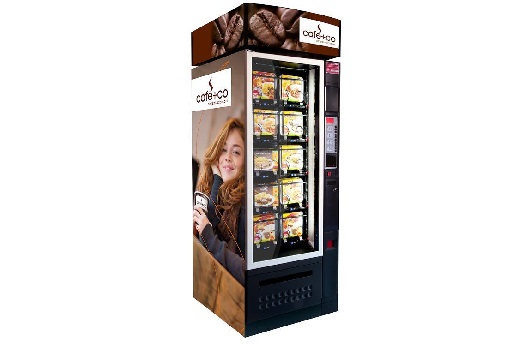 Potravinové automaty, obědové automaty - chlazená jídla