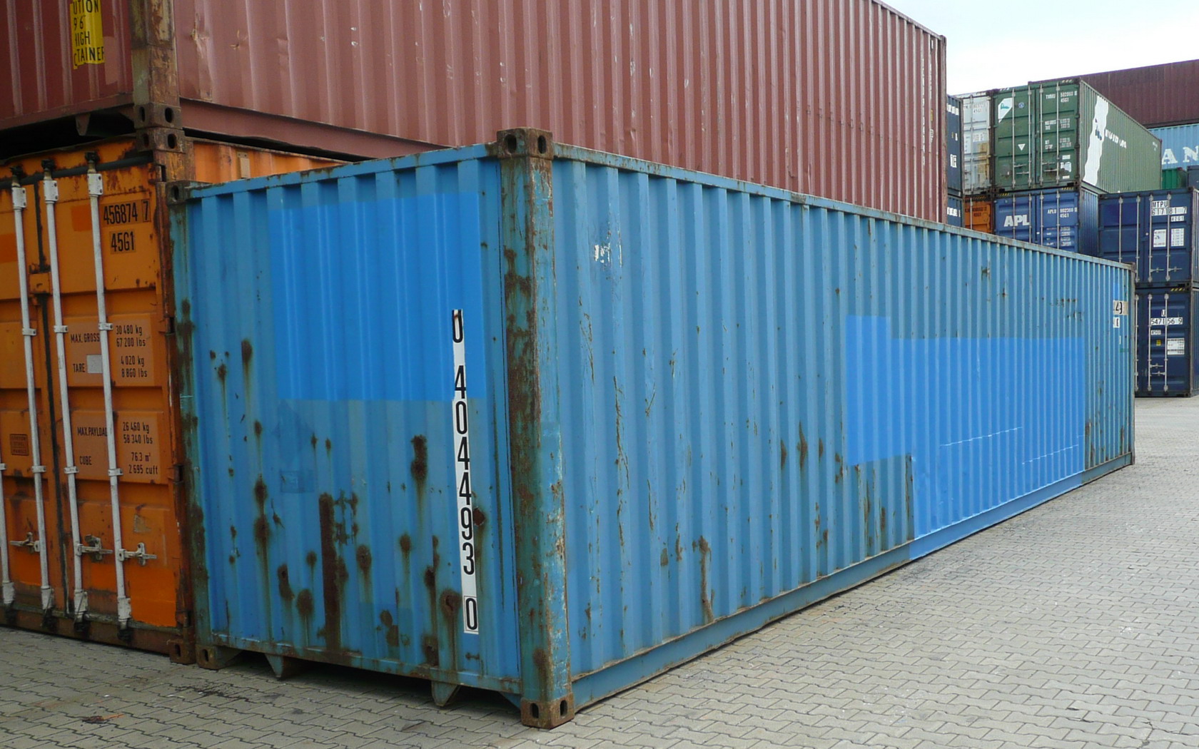 Prodej vyřazených námořních kontejnerů