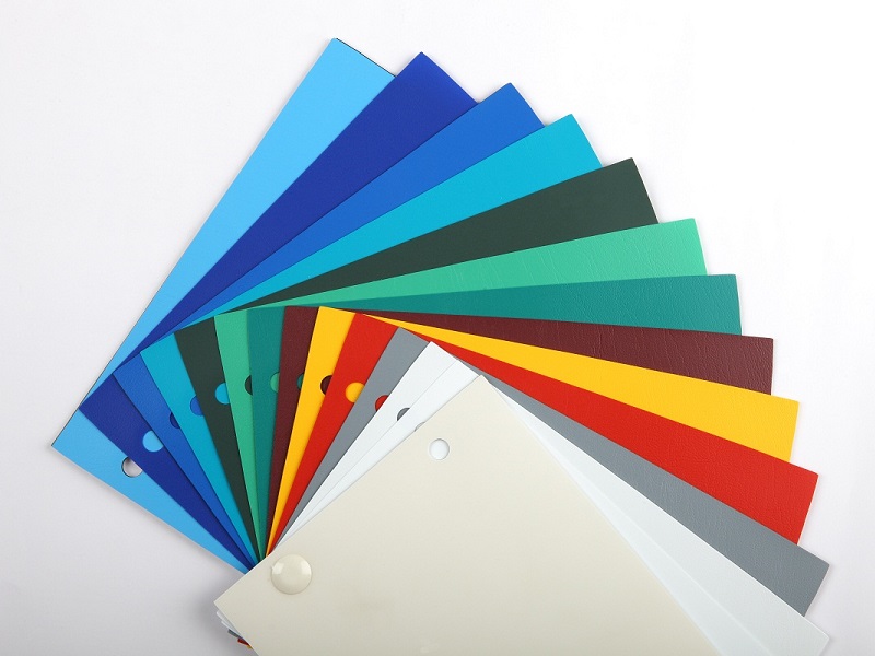 barevné PVC fólie - výroba