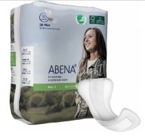 Pro lehkou inkontinenci jsou tady inkontinenční vložky ABENA Light