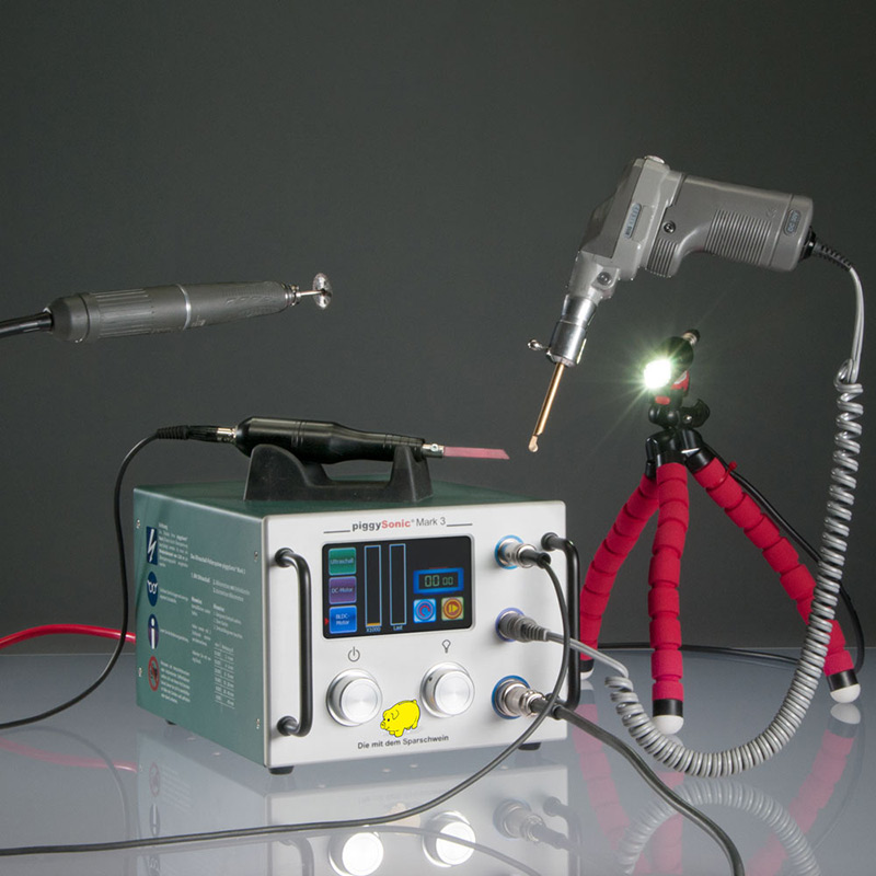 Nástroje pro laserové a elektrické přímočaré leštění