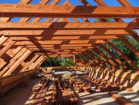 Tesařské práce – zhotovení nových krovů a dřevěných konstrukcí