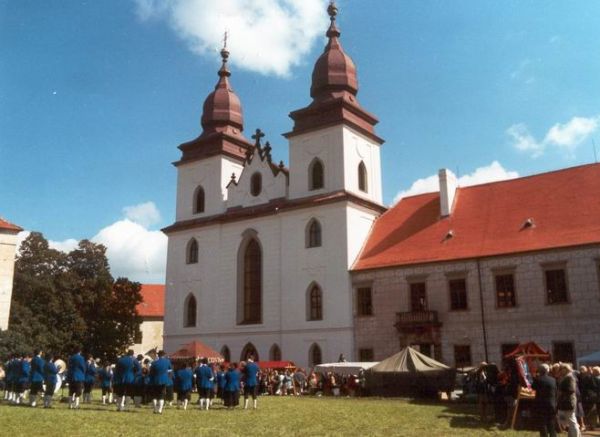 Zrekonstruovaná fasáda baziliky sv. Prokopa v Třebíči