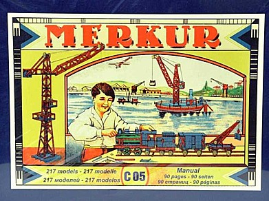 Kovová stavebnice MEKUR, vláčky, lokomotivy, roboti, dětské hračky