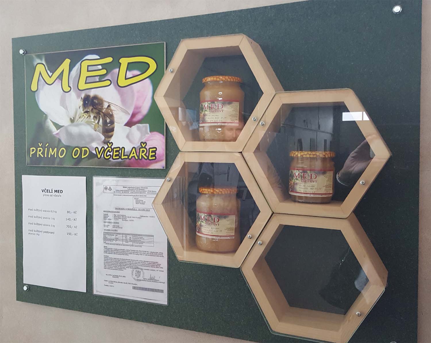 Prodej květového včelího medu