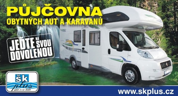 Půjčovna obytných aut karavanů nářadí stanů Kutná Hora Kolín