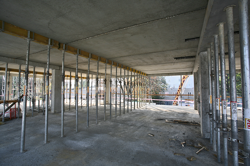 Stropní konstrukce z předpjatého betonu