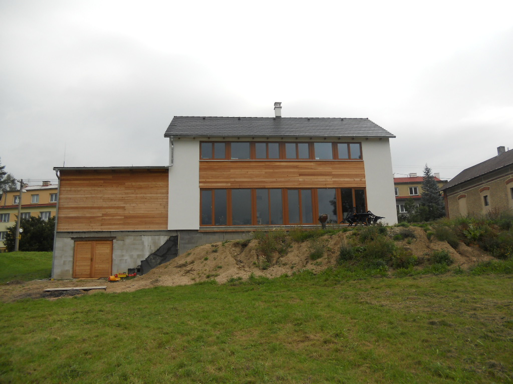 Projekt dřevostavby na klíč stavby rodinné domy Pardubice