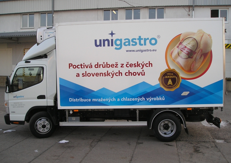 Unigastro Uherský Brod - distribuce mražených, chlazených výrobků