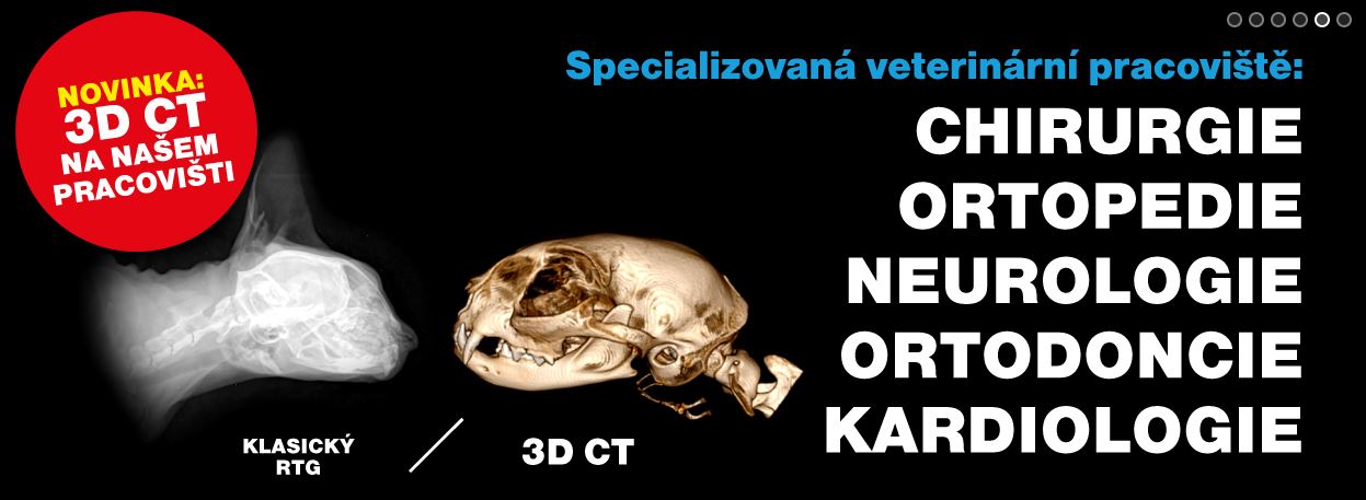 CT NewTom 5G je první instalovaný přístroj v České republice konstruován speciálně pro veterinární medicínu