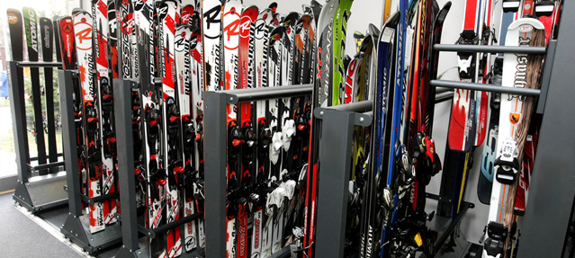 Seřízení, prodej, půjčovna lyží, lyžařského vybavení - nové i použité zboží