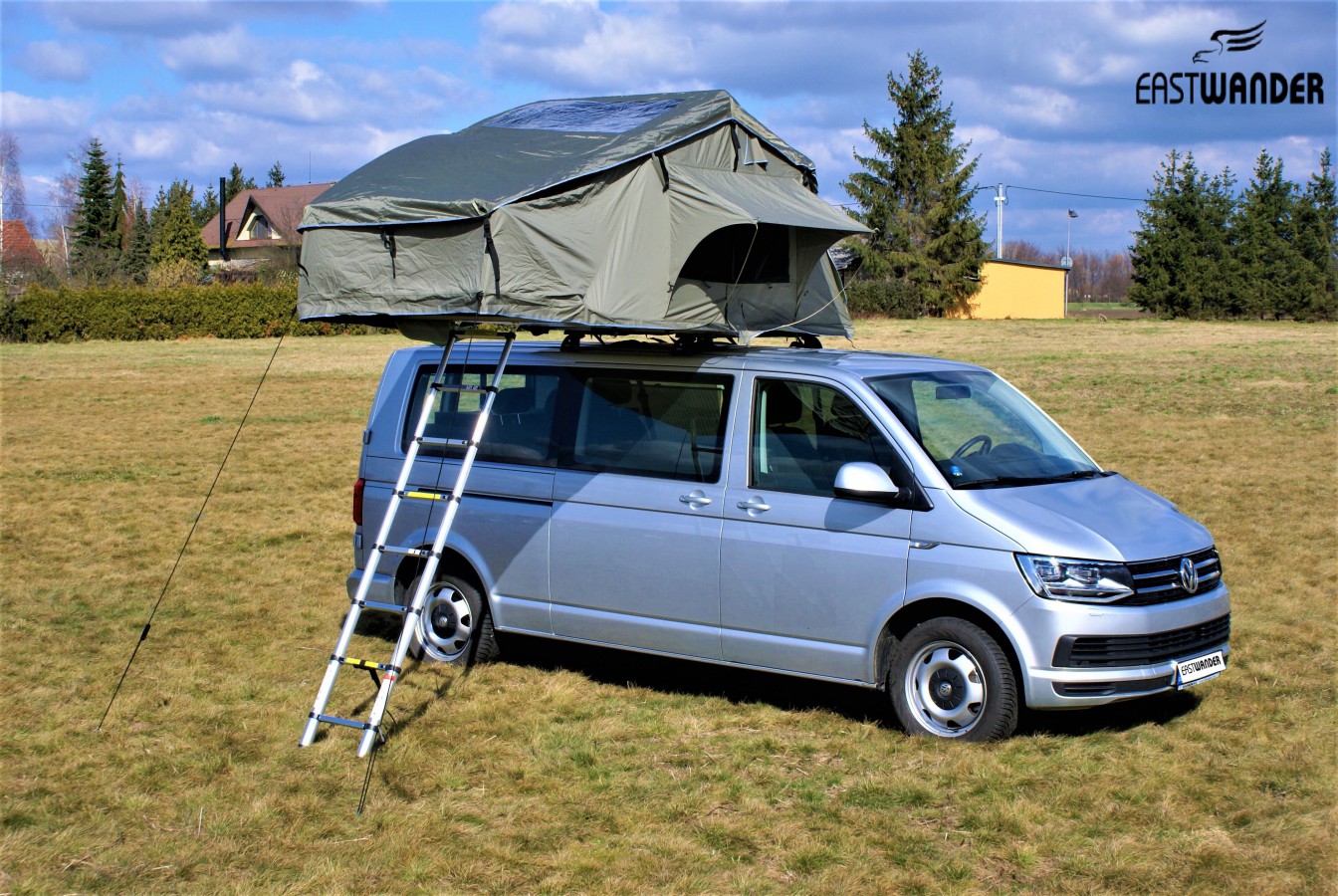 Autodachzelte, Stoffzelte, Schalenzelte für das Schlafen auf dem Dach des Autos, Tschechische Republik