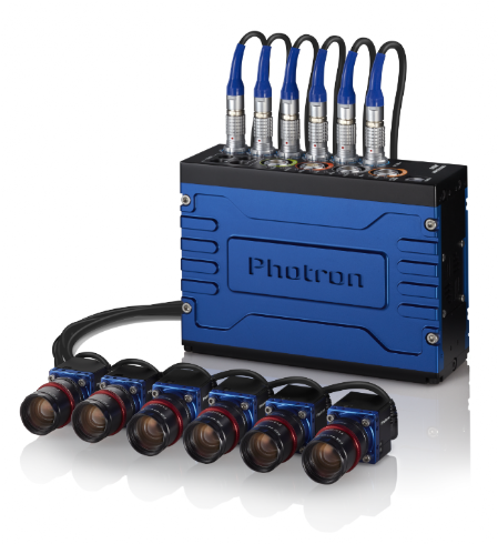 Vysokorychlostní kamery Photron: řada miniaturních kamer Fastcam Multihead