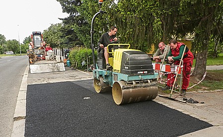 Asfaltování Málek Praha, pokládka živičných asfaltových vrstev