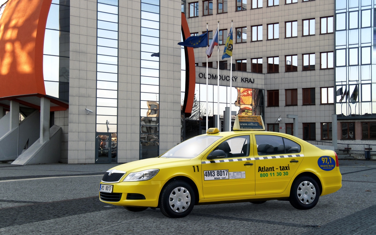 Nejlevnější taxi, atlanttaxi zákaznické karty Olomouc