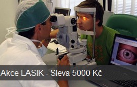 Slevová akce oční kliniky GEMINI, operace femtosekundovým laserem