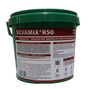 Pomalu rozpustná hnojiva SILVAMIX® ve formě prášku