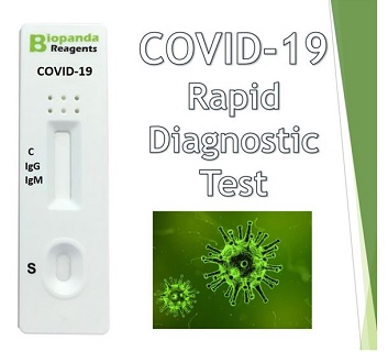 Rychlý test na  COVID-19  -  pro použití zdravotnickými odborníky i na domácí testování!