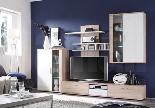 Nábytek pro obývací pokoje - televizní a obývací stěny, prodej na e-shopu