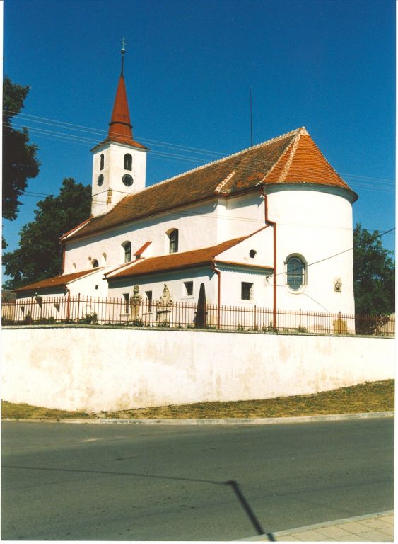Obec Horní Dubňany, okres Znojmo, historické památky kostel