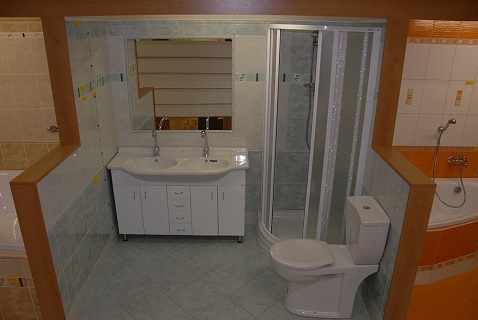 Prodej koupelnového vybavení - vany, sprchové kouty a sanitární keramiky