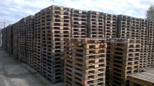 Dřevěné EUR palety B (II.) kvality, prodej za nízké ceny