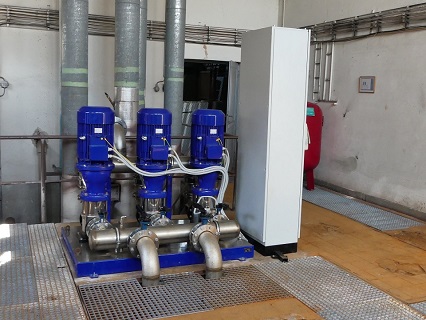 Rekonstrukce a celková generální přestavba automatické tlakové stanice pro dodávku jodo-bromové vody