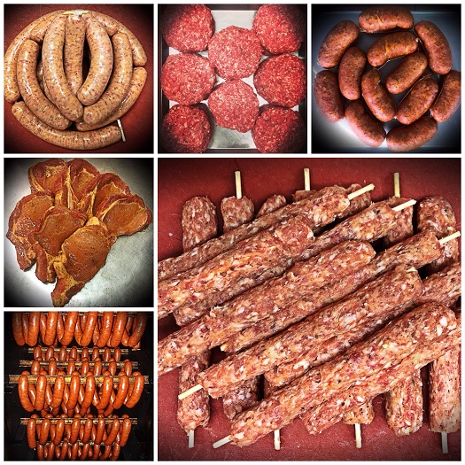 Kvalitní maso na gril a opékání s dovozem zdarma - kýty, steaky, špízy a klobásy