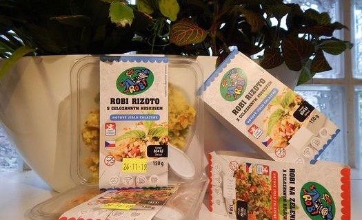 Nemasové výrobky ROBI, racionální výživa Brno, plátky, nudličky, saláty, pomazánky ROBI
