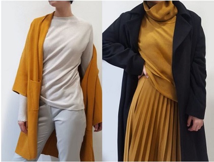 Velký výběr moderní a elegantní dámské konfekce, kabáty, saka, šaty, kalhoty i bižuterie a doplňky