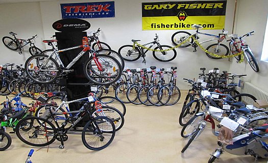 Cyklosport s prodejnou, půjčovnou a servisem jízdních kol, elektrokol, lyží i snowboardů