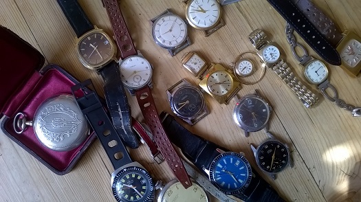 Výkup retro hodinek a předmětů z období socialismu
