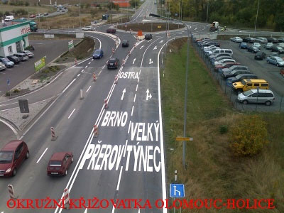 Pronájem dopravního značení, montáž dopravních značek Olomouc