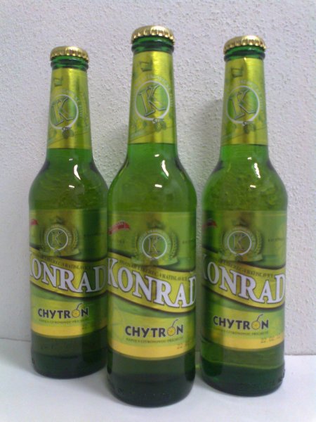 Pivo Konrad, pivo s citronovou příchutí Chytrón, speciální pivo.