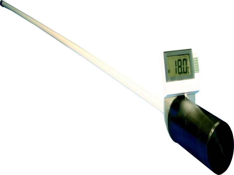 Teploměr tyčový přenosný pro měření teploty zrnin