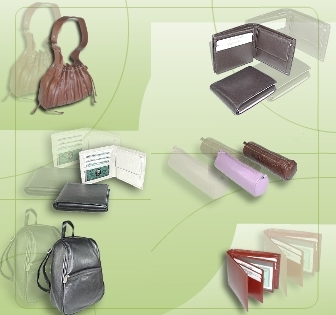 INDIA; Leather folders, bags and handbags