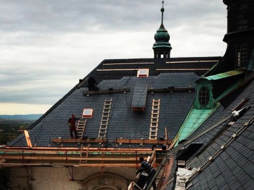 Rekonstrukce střech, dodávka materiálu