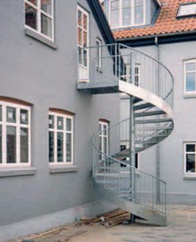 Točité ocelové schodiště Praha