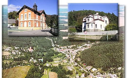 Malebná středočeská obec nedaleko Mělníka
